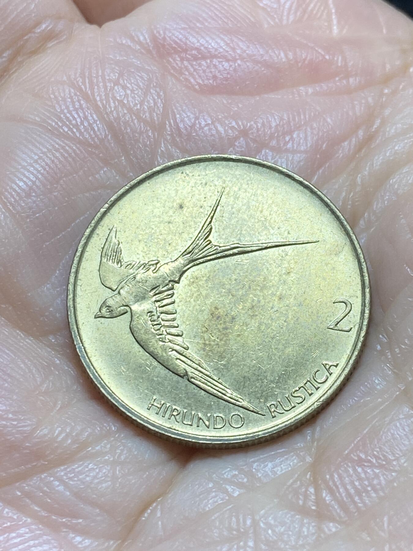 2025年第一百一十九场(总第一百四十五场）外国好品散币(免佣金) 斯洛文尼亚🇸🇮1996年2托拉尔