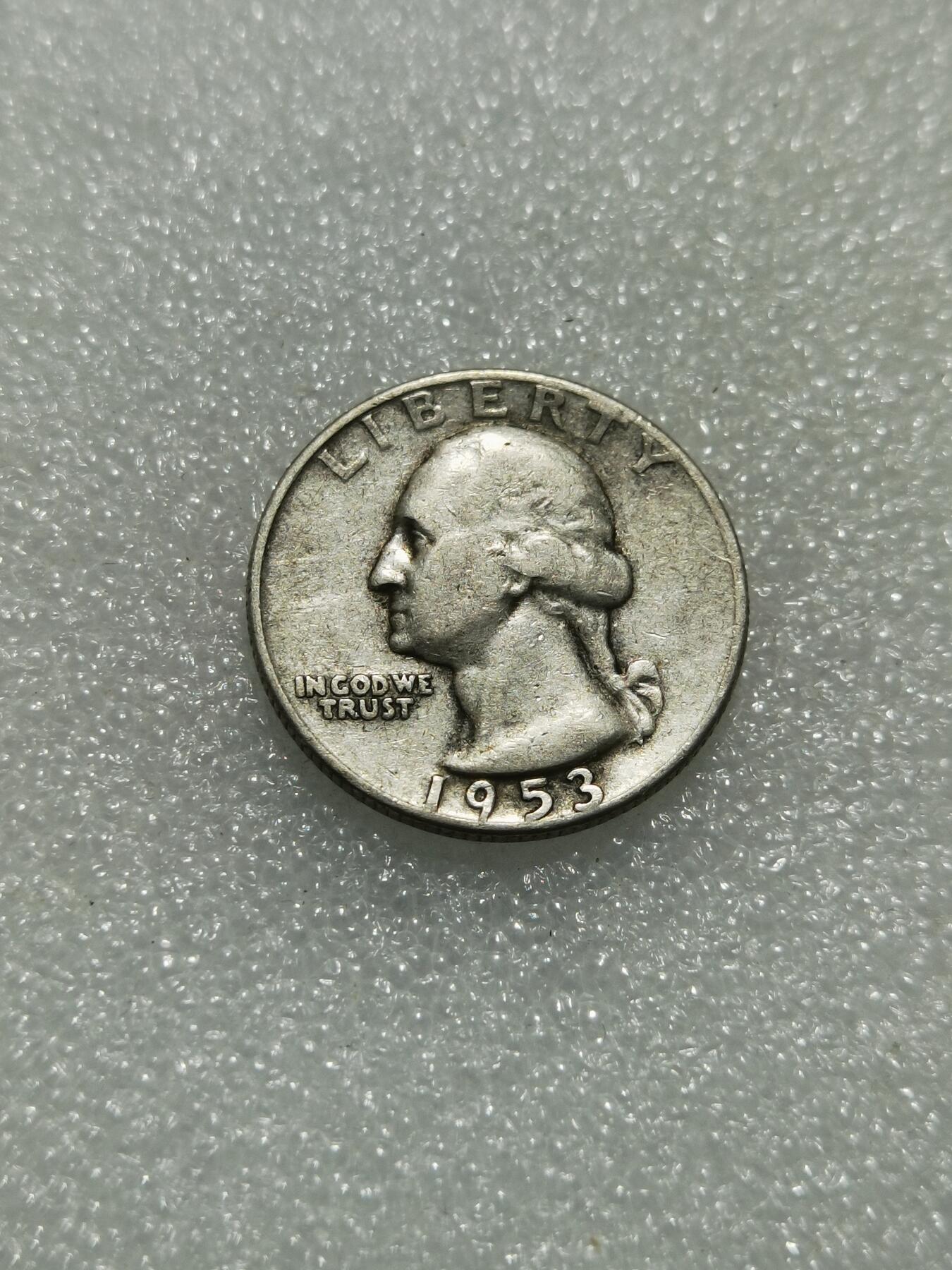 天下钱庄专场欢迎参拍 美国25美分银币