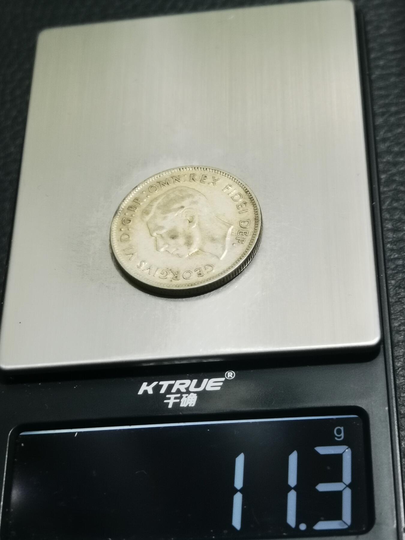 天下钱庄专场欢迎参拍 澳大利亚乔治六世银币