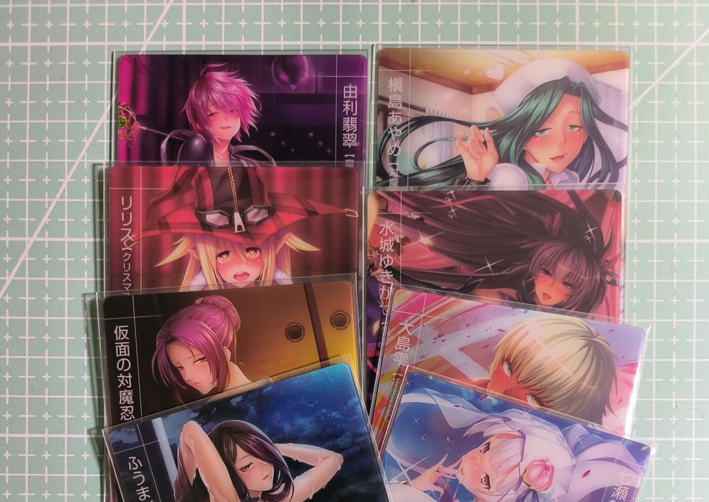 C先生卡牌 第15期 元集纪·刷子签·罐儿签·毒瘤签(持续收拍品中...) 【塑料卡】正版日漫《对の魔忍》共8张 艺术卡