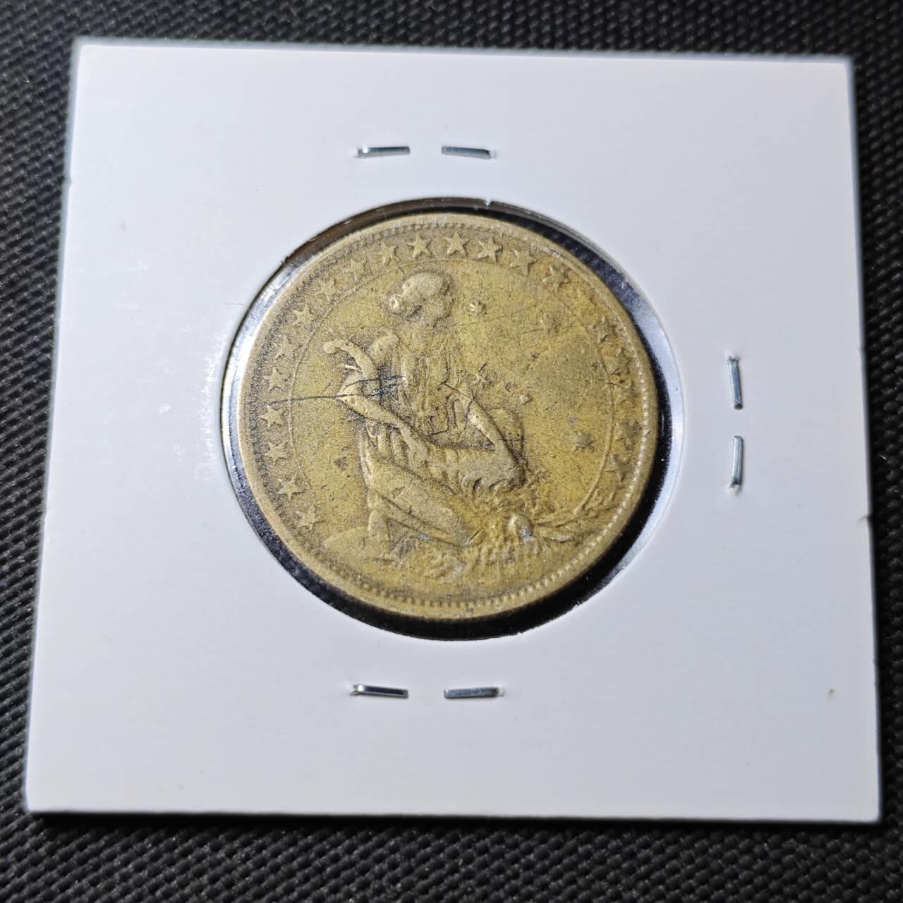 KK钱币收藏小铺  第360场  2月预留时间 周末发货  1925巴西1000瑞斯铜币