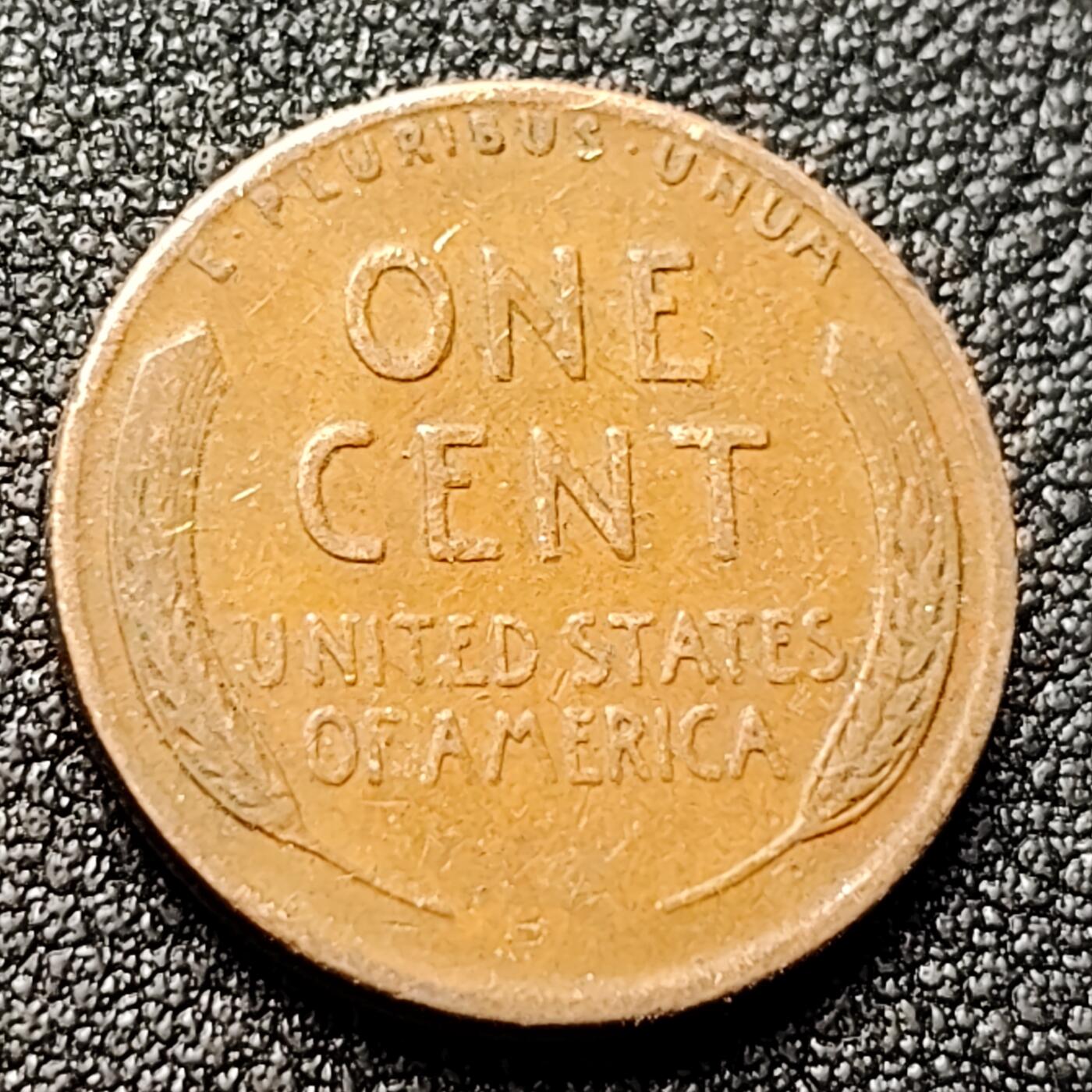 泉币菌-第119场-精品福利场 1951年 美国林肯1美分 战后麦穗版19mm铜币