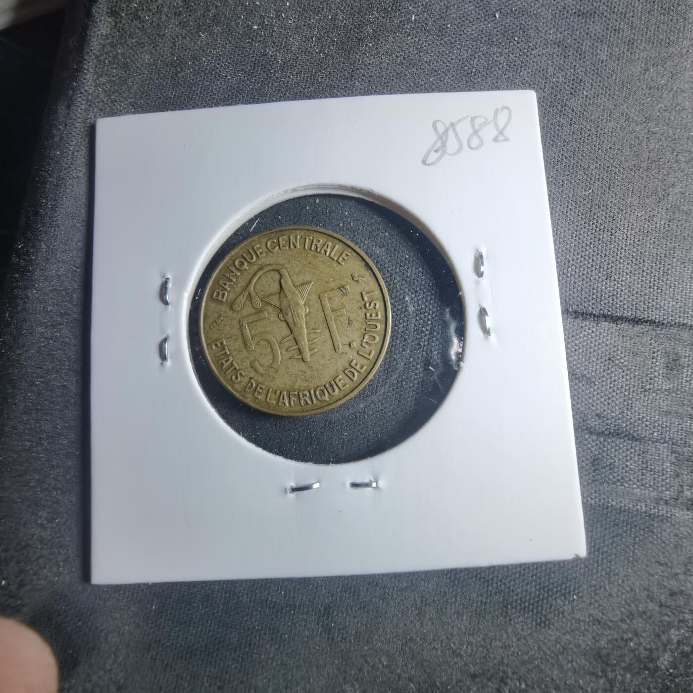 沼泽如烟--第885场 西非1970年5法郎