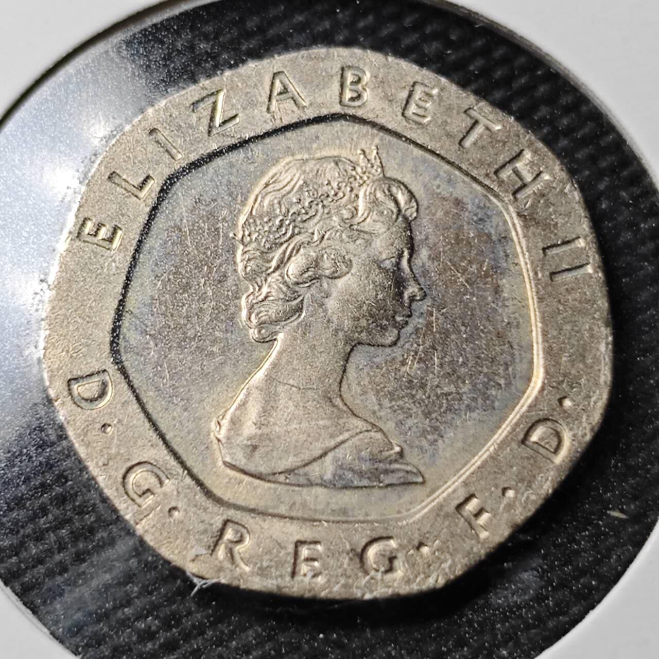 KK钱币收藏小铺  第360场  2月预留时间 周末发货  英国20便士好品