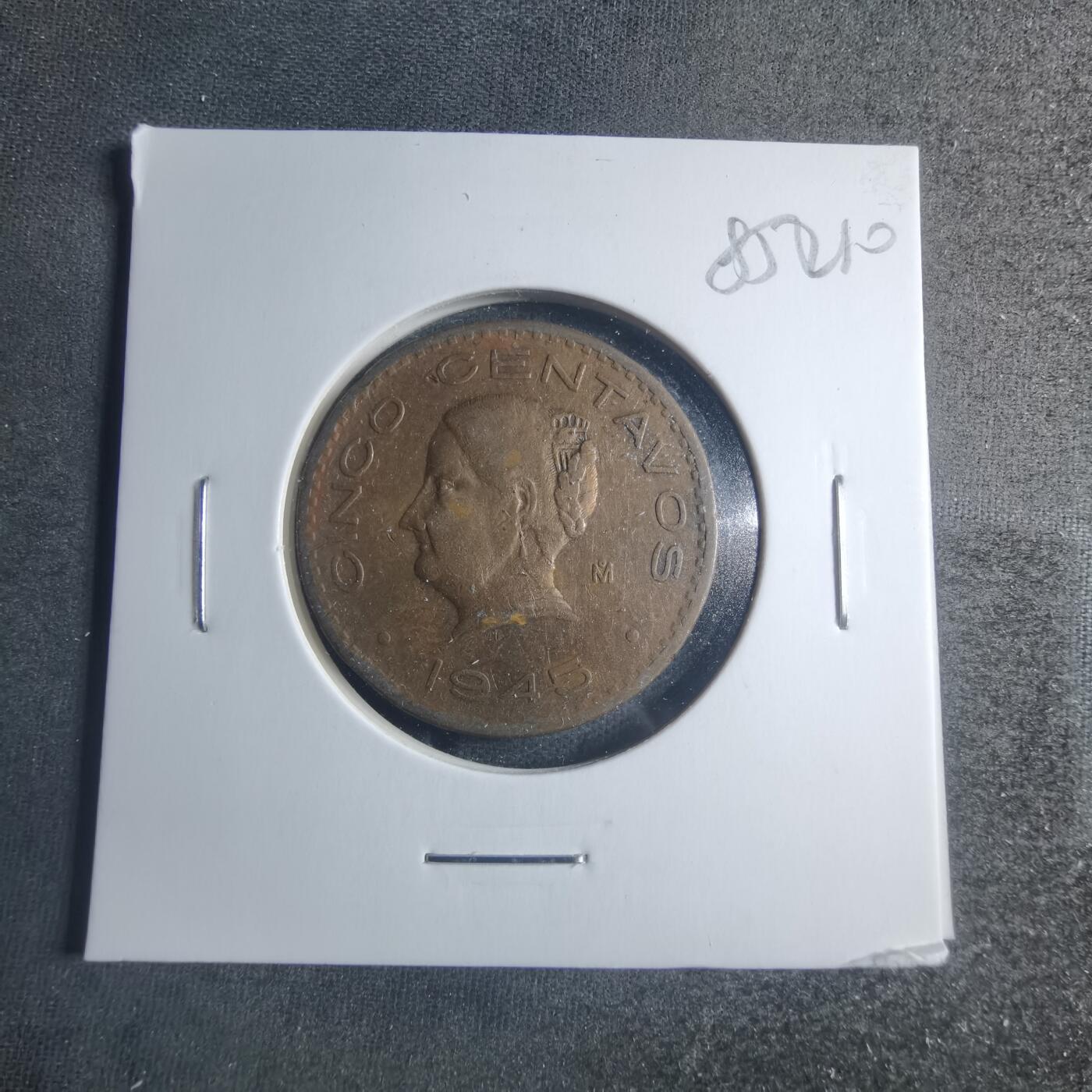 沼泽如烟--第885场 墨西哥1945年五分