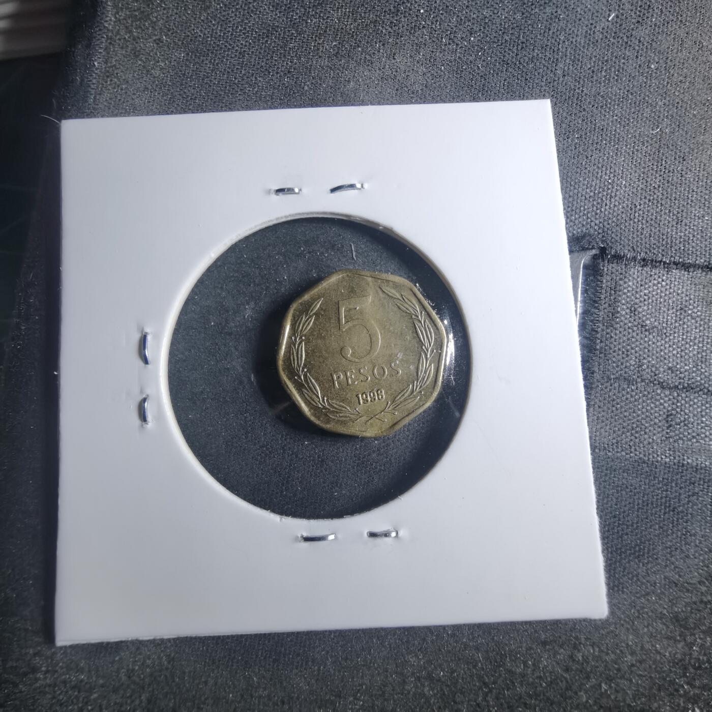 沼泽如烟--第885场 智利1998年5比索