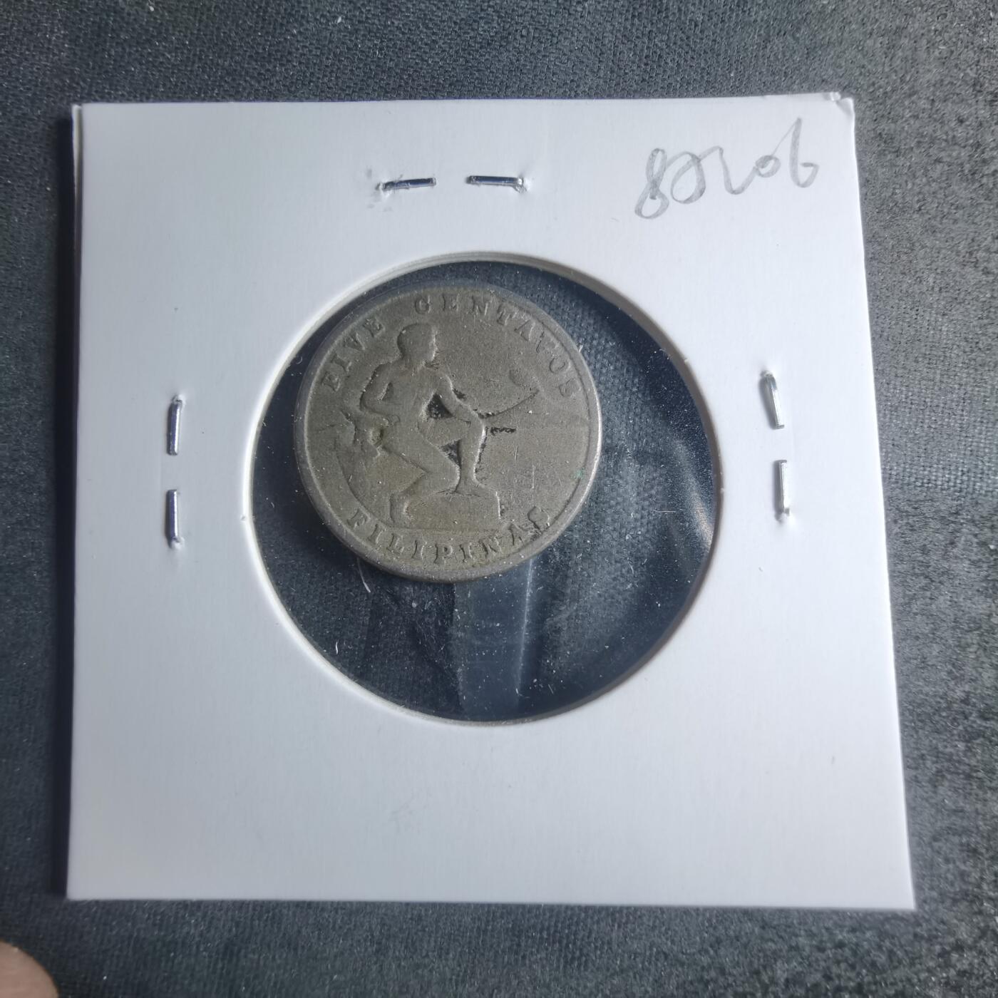 沼泽如烟--第885场 菲律宾1930年五分