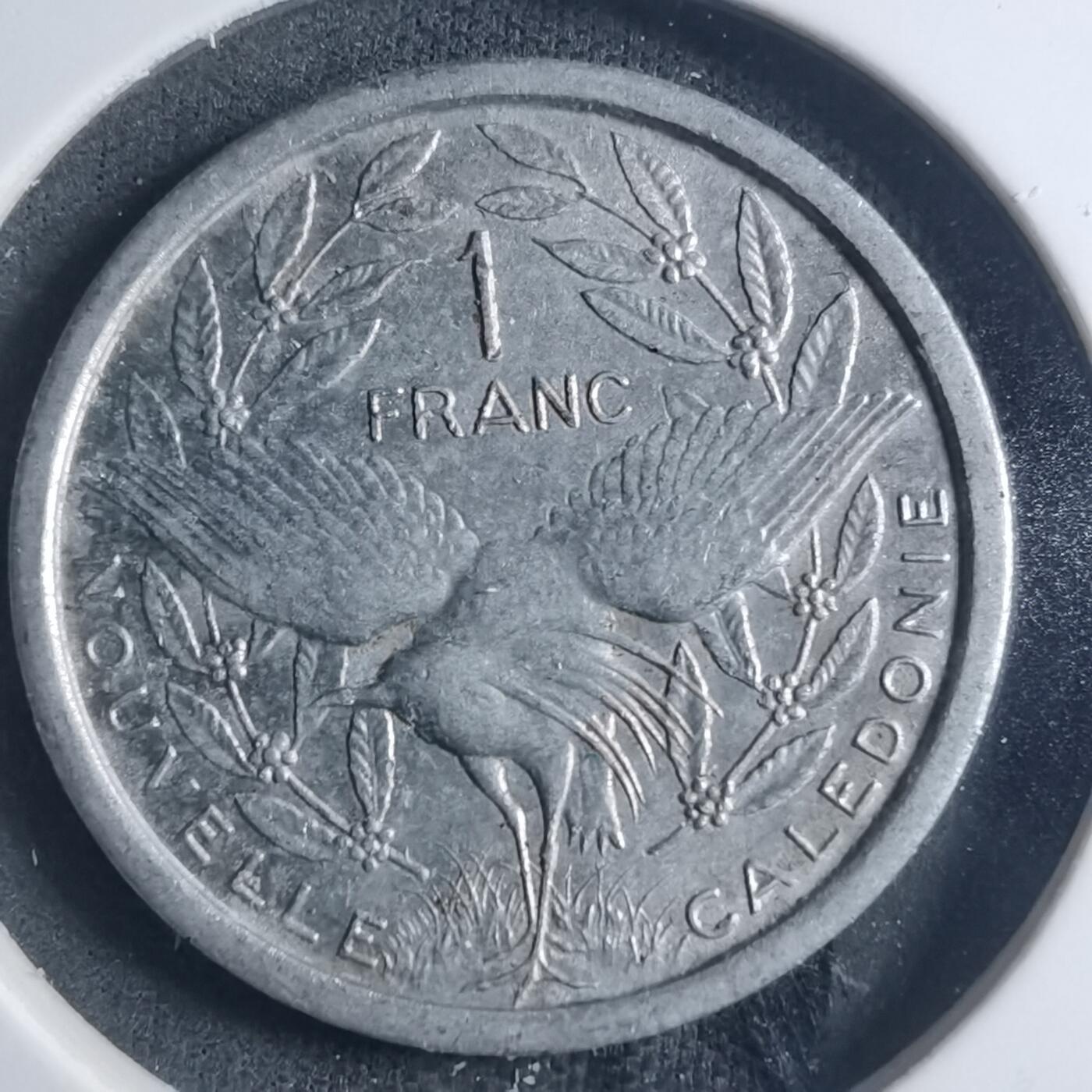 沼泽如烟--第885场 法属新喀里多尼亚1971年1法郎