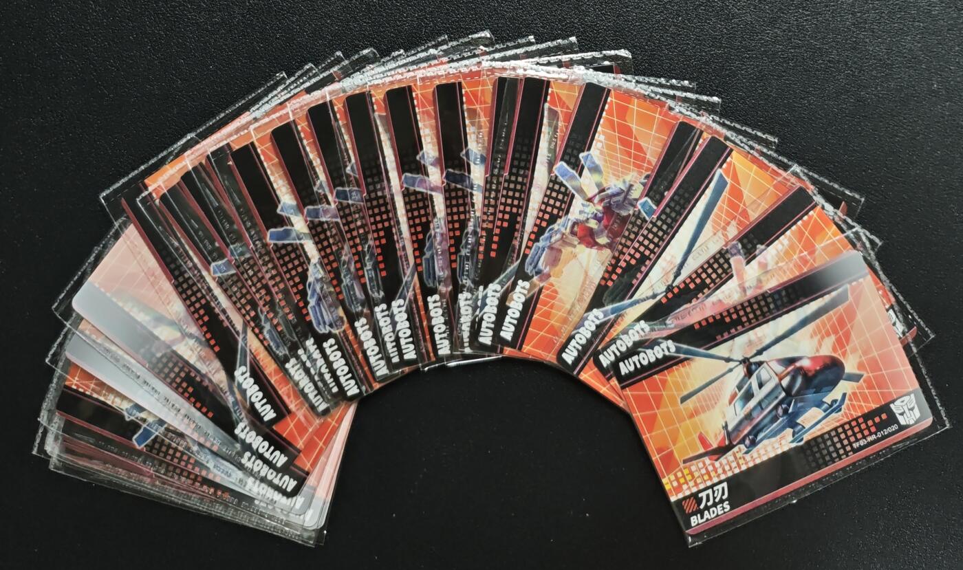 天玑星卡拍第133期《10.30周四截拍》持续收拍收评中 满赠卡需备注 卡游 变形金刚 HR 刀刃 二十四张