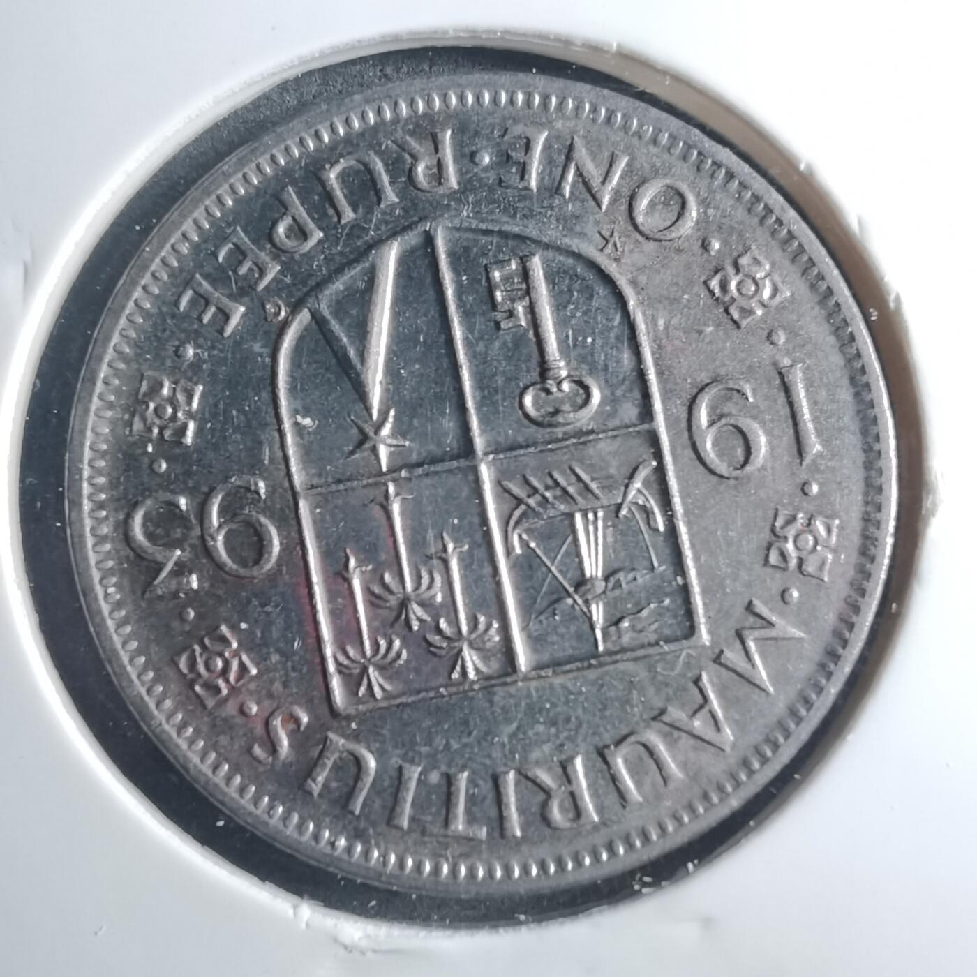 沼泽如烟--第885场 毛里求斯1993年1卢比