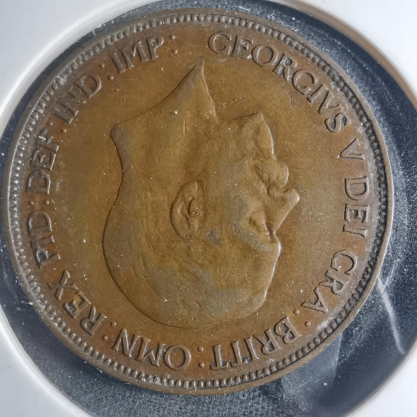 沼泽如烟--第885场 英国1936年1便士