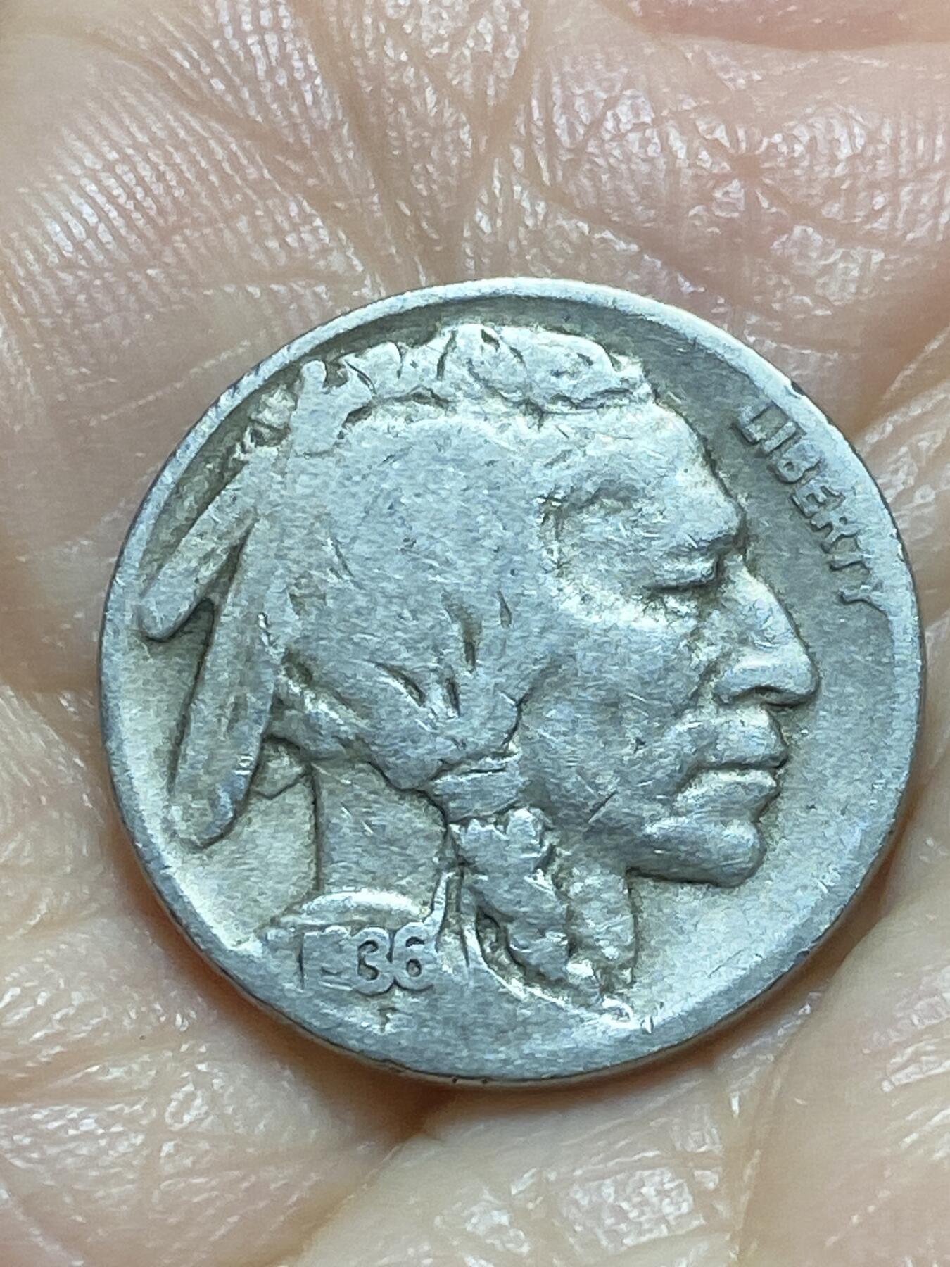 2025年第一百一十九场(总第一百四十五场）外国好品散币(免佣金) 美国🇺🇸1936年5分(D标，丹佛造)