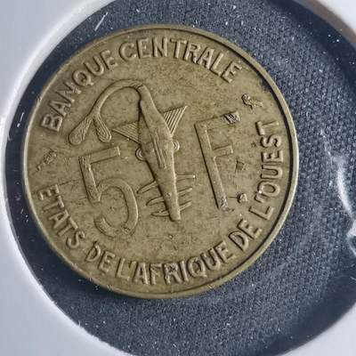 沼泽如烟--第885场 - 西非1970年5法郎