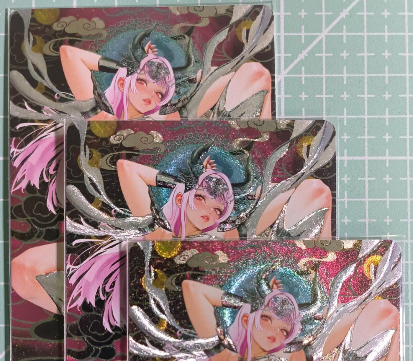 C先生卡牌 第15期 元集纪·刷子签·罐儿签·毒瘤签(持续收拍品中...) 【折光】燎原×罐儿《幻西游》银角大王 三渐变