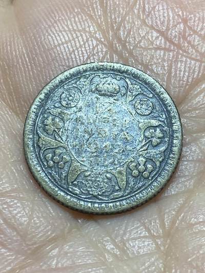 2025年第一百一十九场(总第一百四十五场）外国好品散币(免佣金) - 英属印度1942年1/4卢比银币(乔治六世第四版，500银)