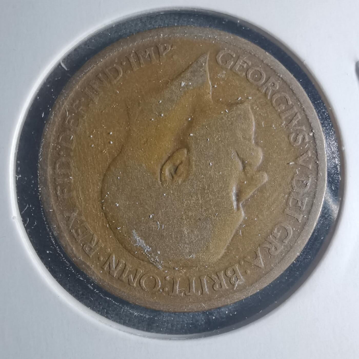 沼泽如烟--第885场 英国1916年1便士