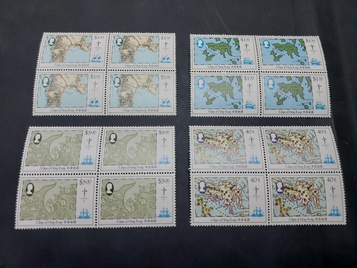 博彦收藏  11月3日 8点 邮票专场 香港英联邦日方连新全 全品