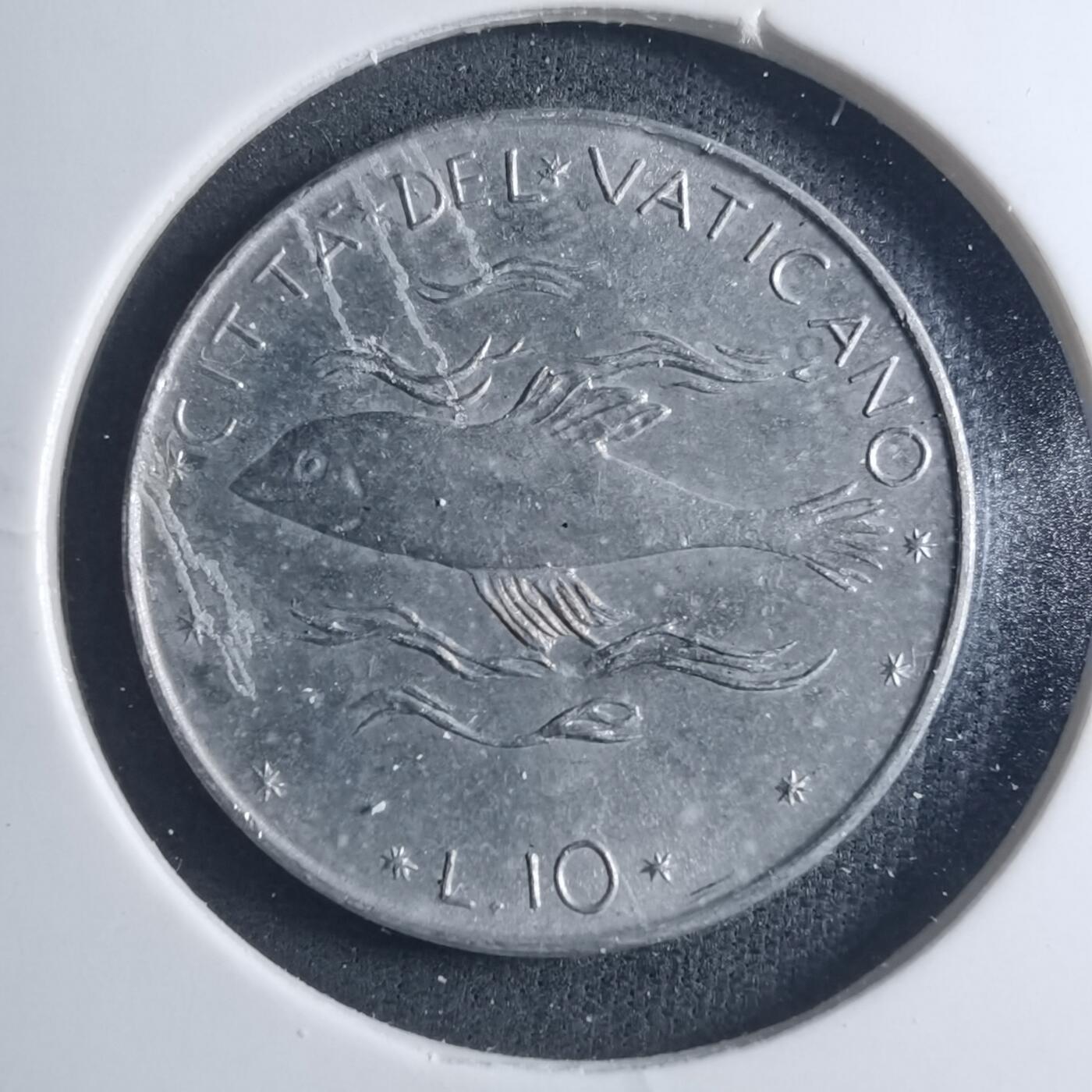 沼泽如烟--第885场 梵蒂冈10里拉