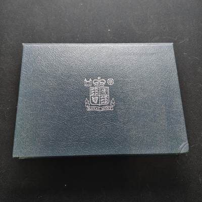 【全场包邮】纯粹捡漏拍473场（免费代拍第10场） - 英国1988年官方精制套币-含1镑盾徽精制币-带证书