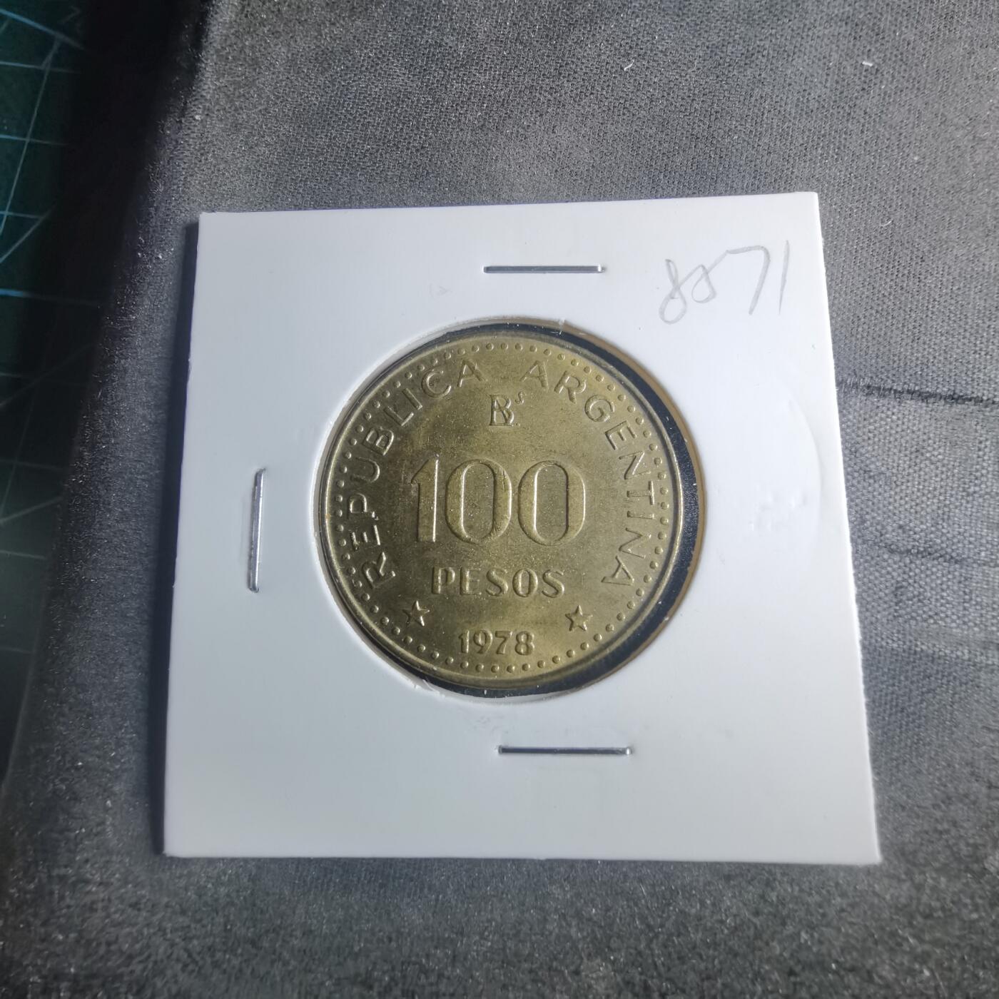 沼泽如烟--第885场 阿根廷1978年100比索