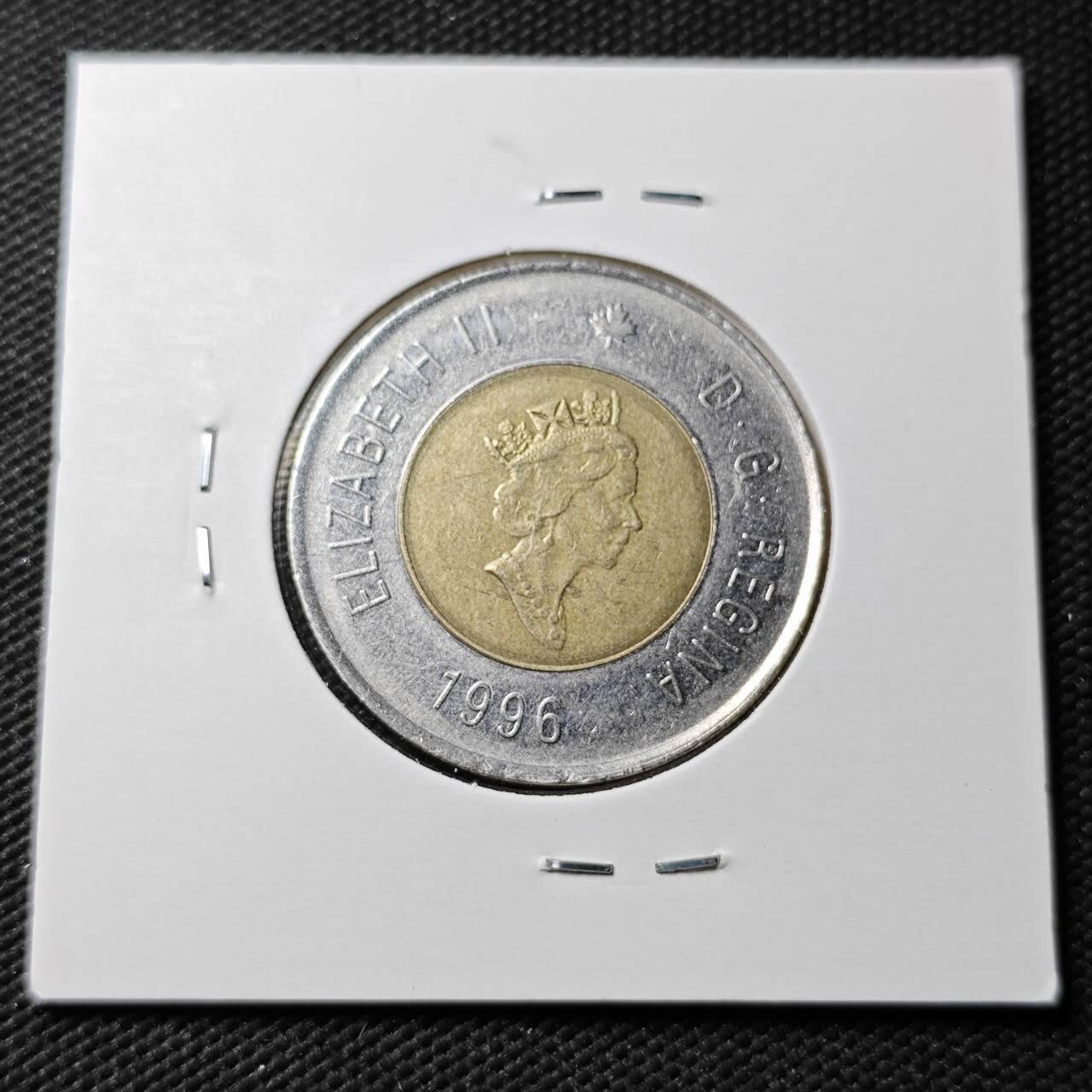 KK钱币收藏小铺  第360场  2月预留时间 周末发货  加拿大2元双色币