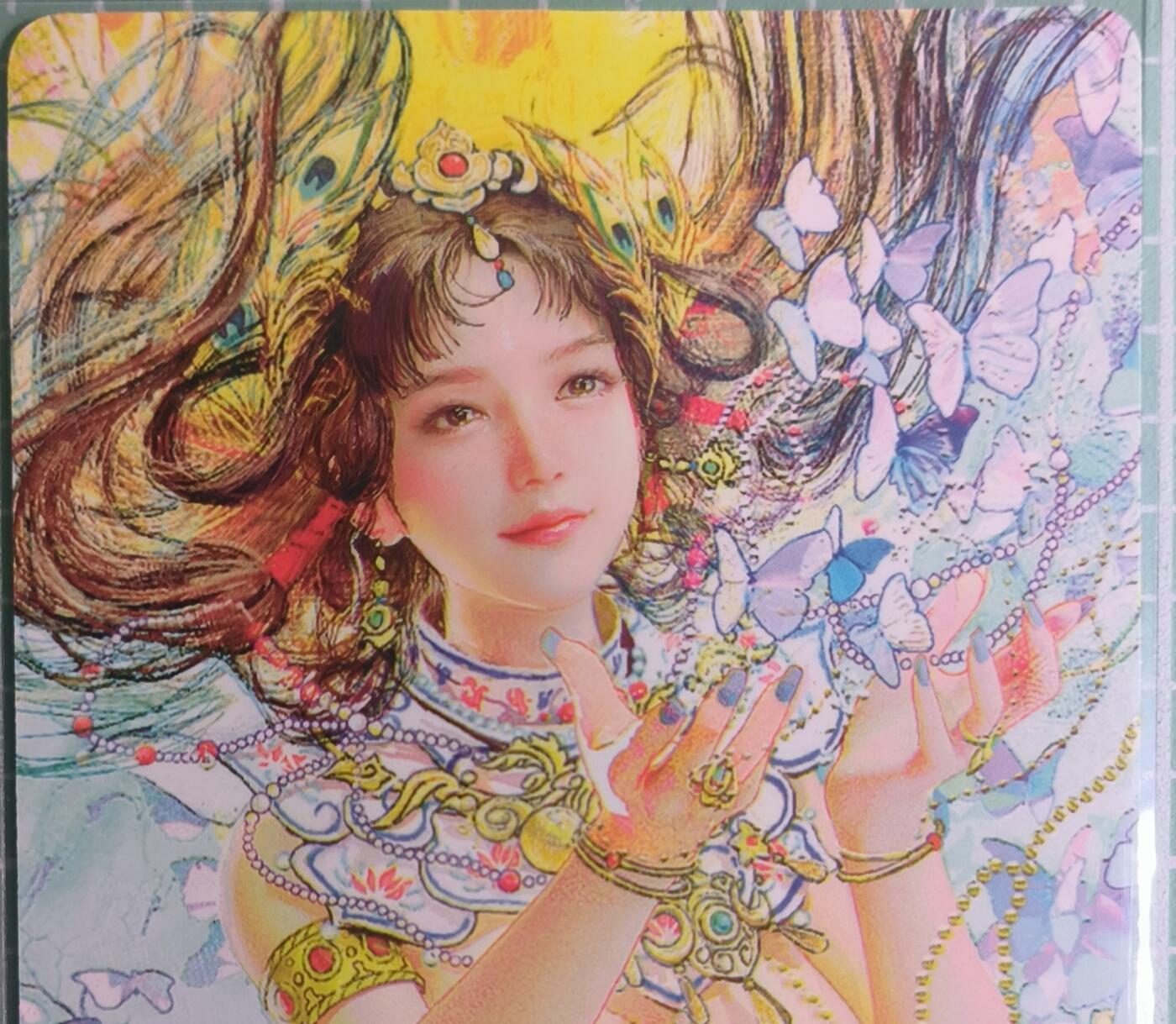 C先生卡牌 第15期 元集纪·刷子签·罐儿签·毒瘤签(持续收拍品中...) 【大头普卡】燎原×刷子《人间传》晴雯 近景