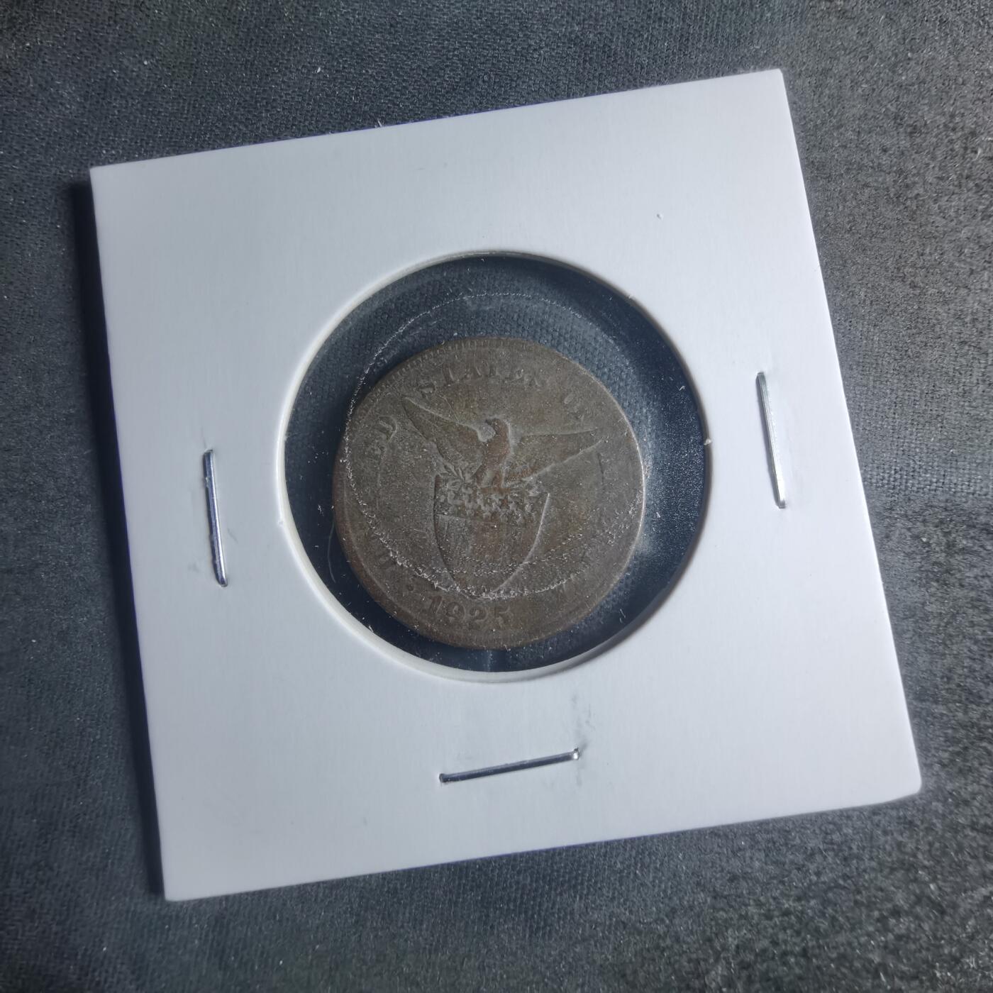 沼泽如烟--第885场 菲律宾1925年五分