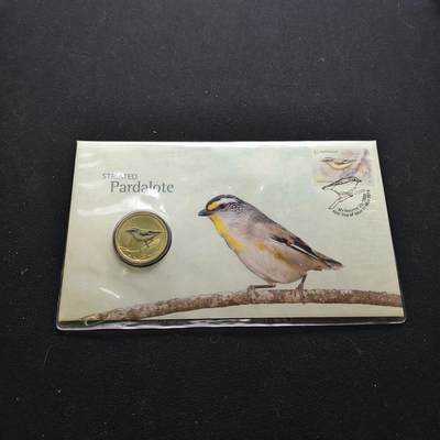 【全场包邮】纯粹捡漏拍473场（免费代拍第10场） - 图瓦卢2013年1元条纹斑食蜜鸟澳大利亚邮政官方发行PNC彩色纪念邮币封