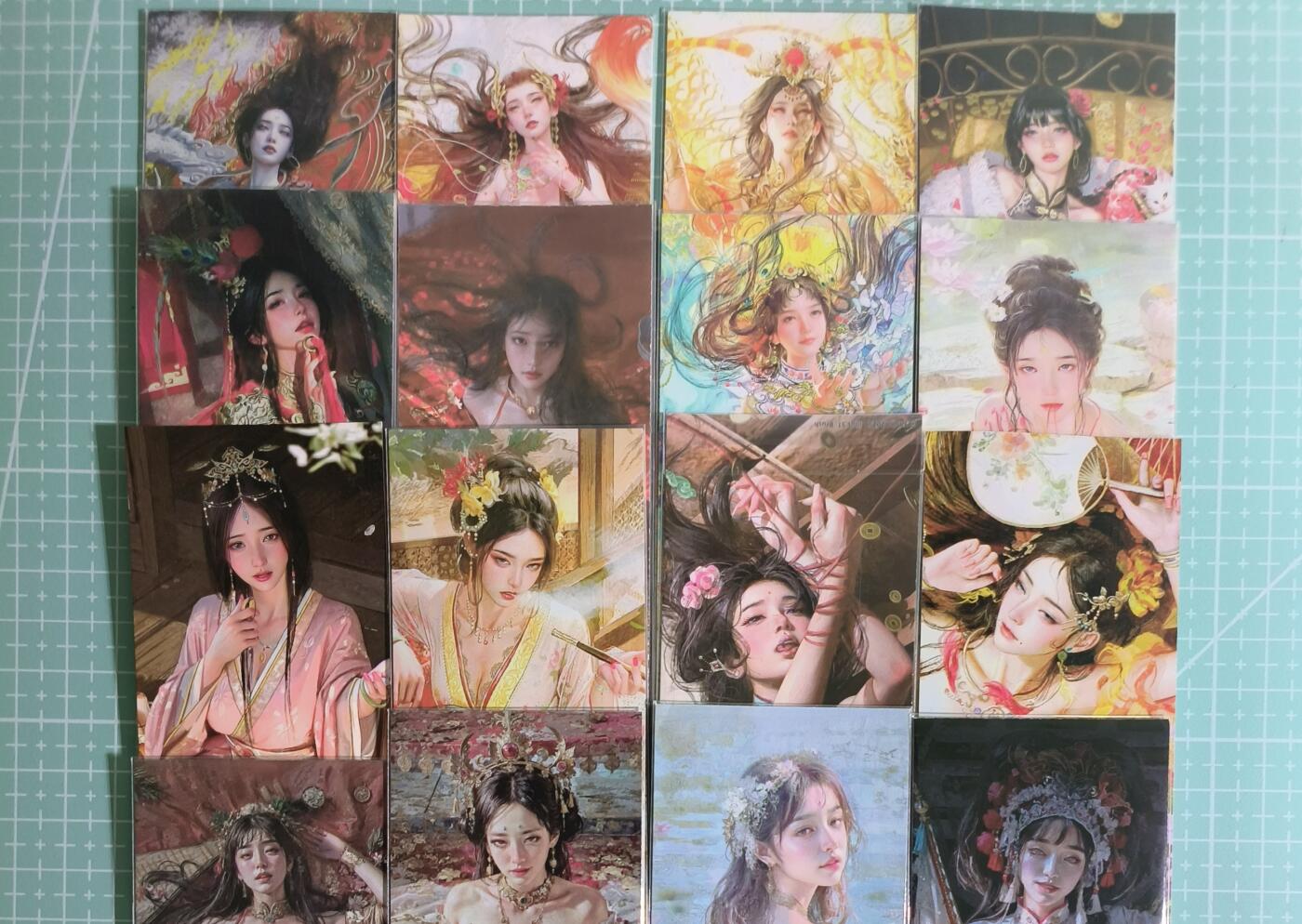 C先生卡牌 第15期 元集纪·刷子签·罐儿签·毒瘤签(持续收拍品中...) 【书签】燎原×刷子《妖姬传+人间传》已出大全套 16张