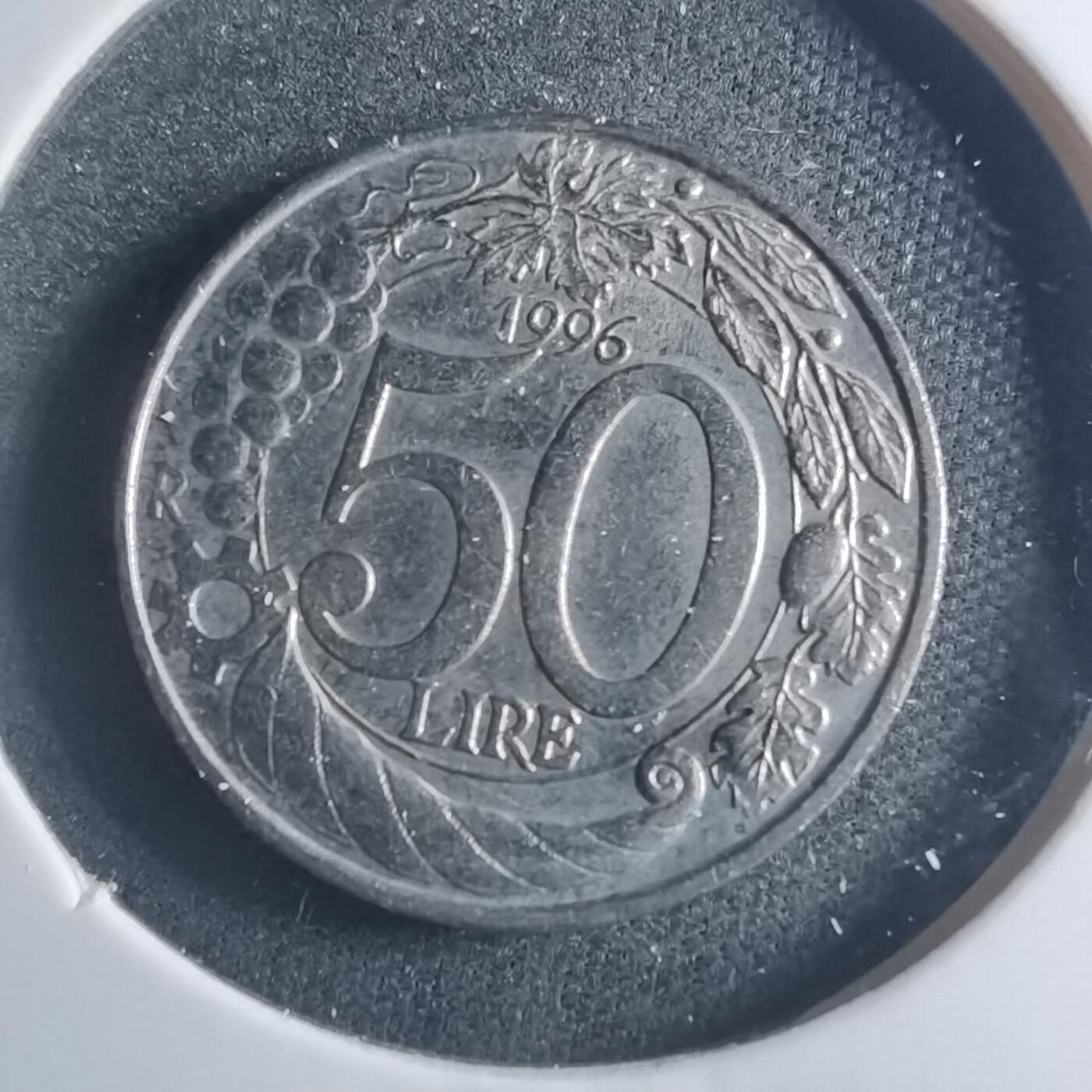 沼泽如烟--第885场 意大利1996年50里拉