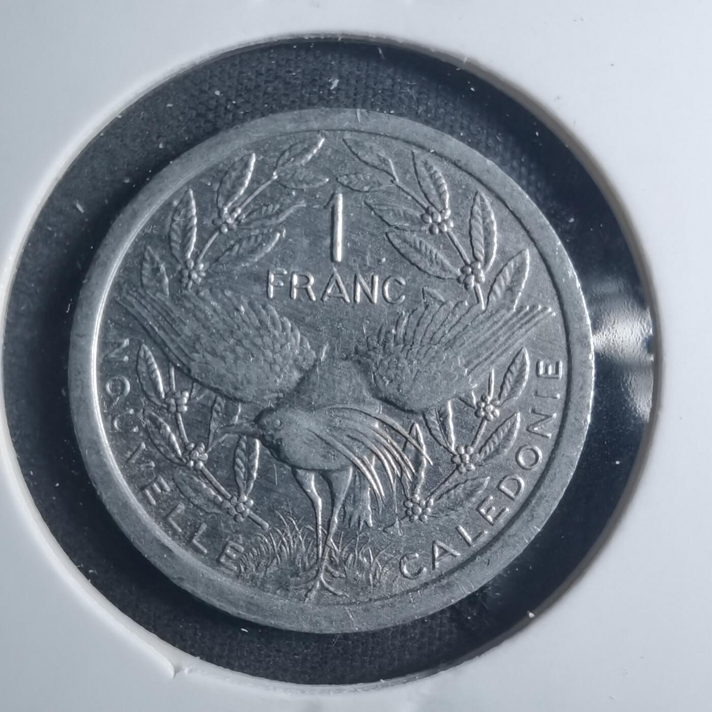 沼泽如烟--第885场 法属新喀里多尼亚1999年1法郎