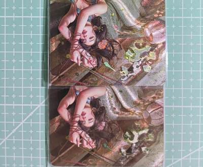 C先生卡牌 第15期 元集纪·刷子签·罐儿签·毒瘤签(持续收拍品中...) - 【幻彩折光】燎原×刷子《人间传》庞春梅 双服饰