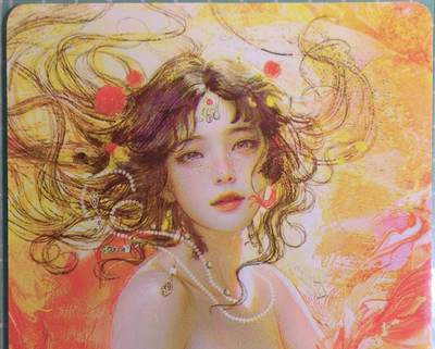 C先生卡牌 第15期 元集纪·刷子签·罐儿签·毒瘤签(持续收拍品中...) - 【大头普卡】燎原×刷子《人间传》秦可卿 近景