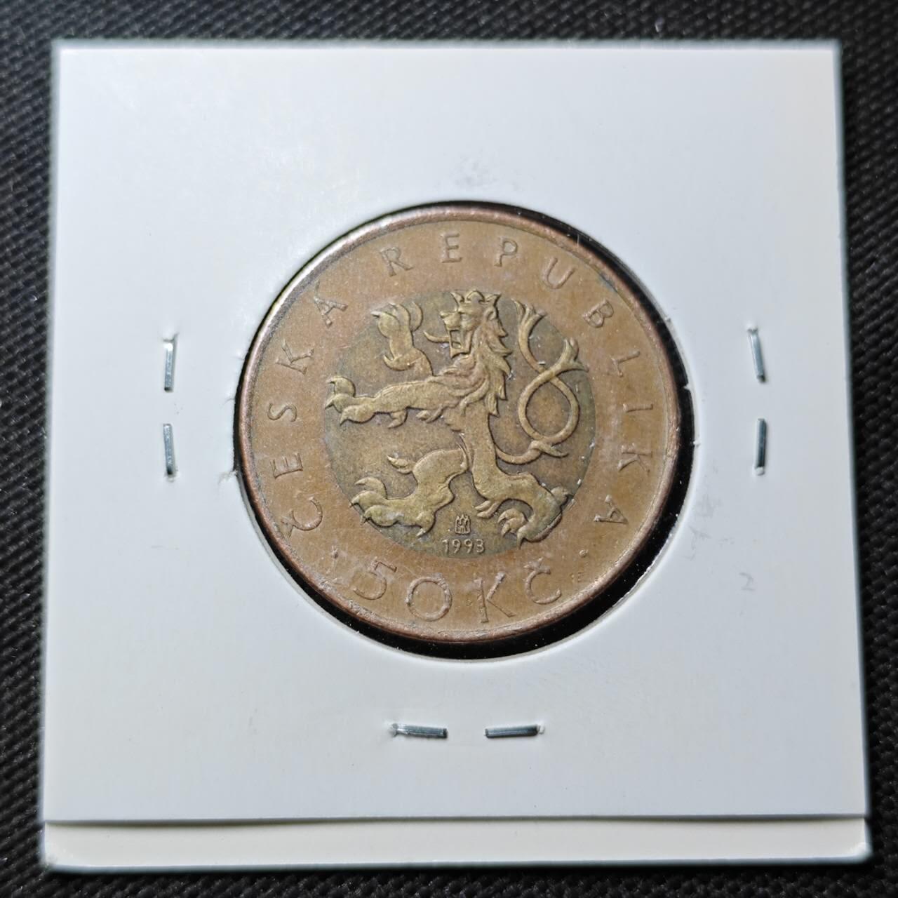 KK钱币收藏小铺  第360场  2月预留时间 周末发货  捷克50克朗