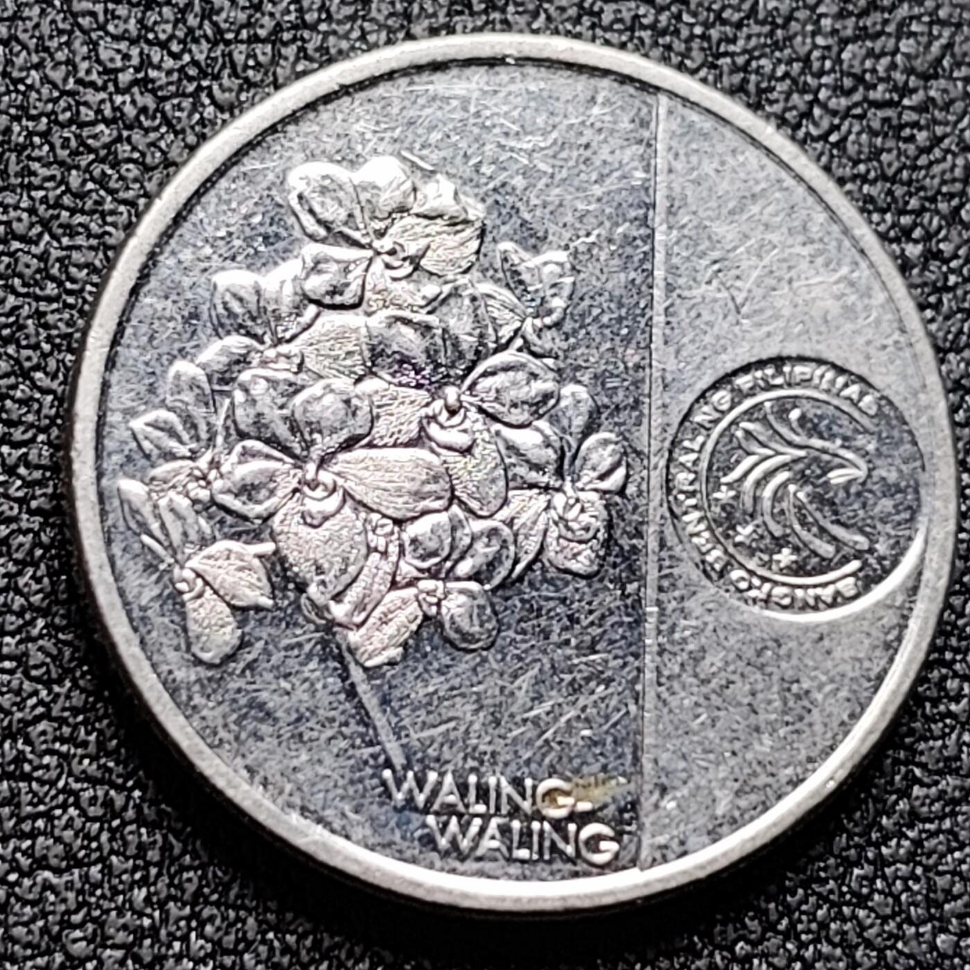 泉币菌-第119场-精品福利场 菲律宾1比索 国父何塞·黎刹 镀镍钢币 24mm