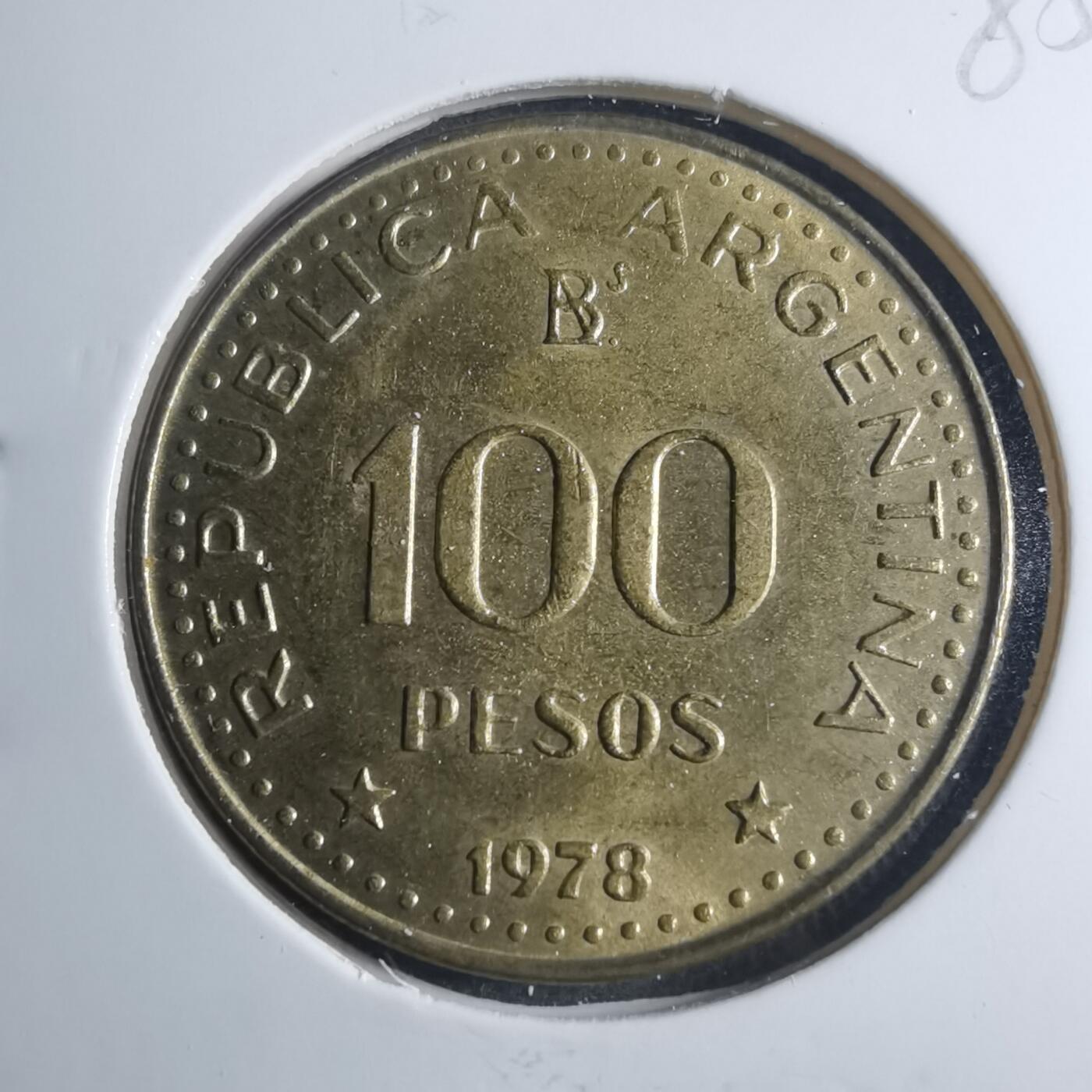 沼泽如烟--第885场 阿根廷1978年100比索