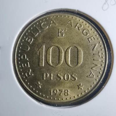 沼泽如烟--第885场 - 阿根廷1978年100比索