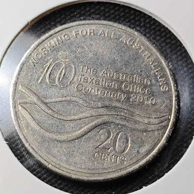 KK钱币收藏小铺  第360场  2月预留时间 周末发货 -  澳大利亚20分纪念币