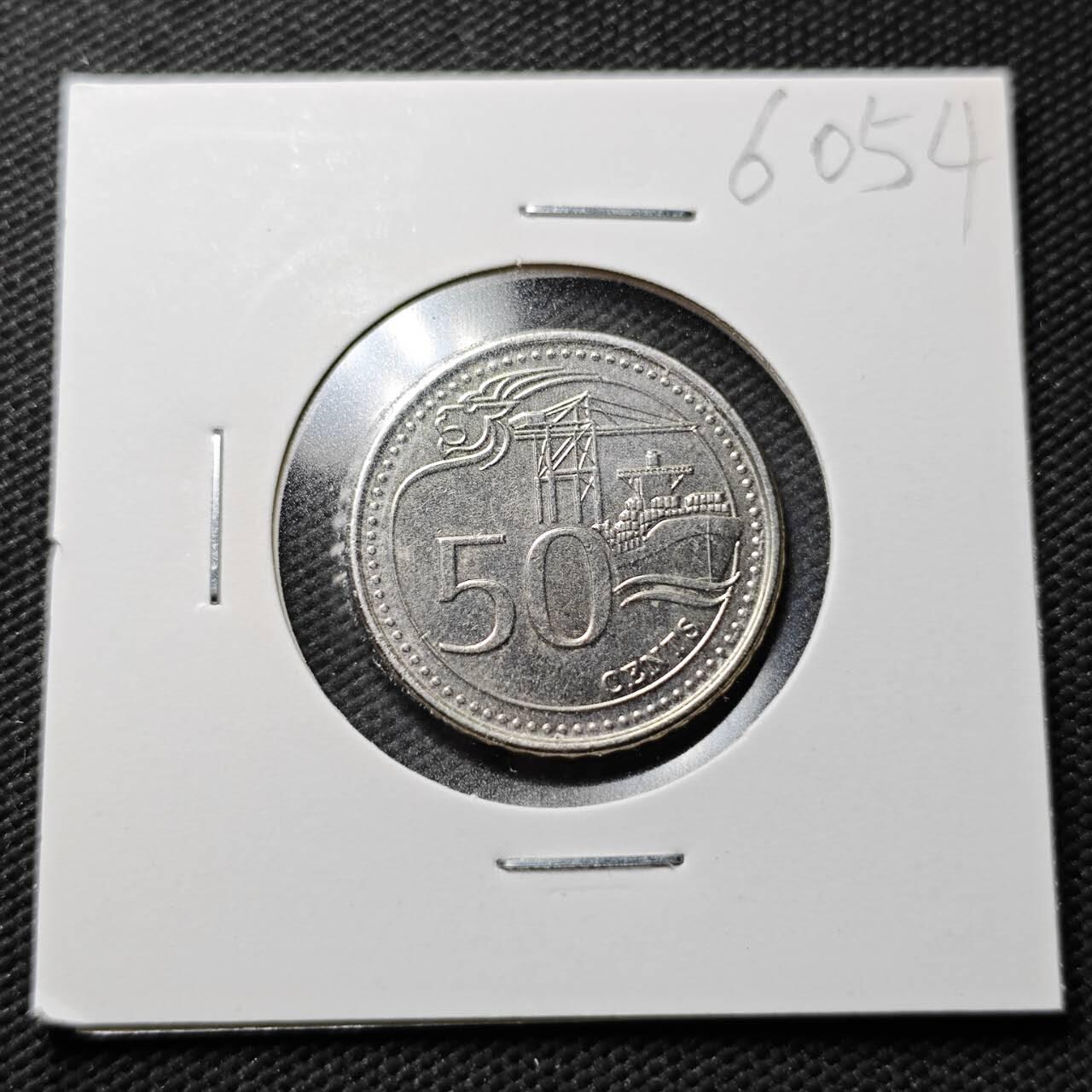 KK钱币收藏小铺  第360场  2月预留时间 周末发货 2015新加坡50分 