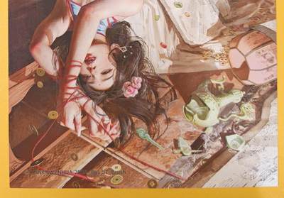 趣卡卡拍No.18期（无佣金免手续费，分享成交有奖） 【A4限编粗闪】焱卡文化-刷子 人间传 庞春梅编号A4粗闪（编号888）