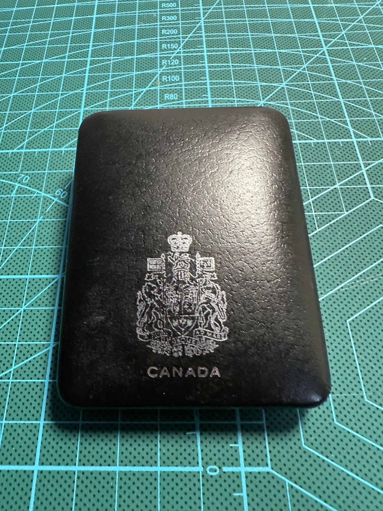 蒂克钱币-第54场 外国精品套币 银币专场 加拿大1977年 伊丽莎白二世银禧精制纪念银币 原盒