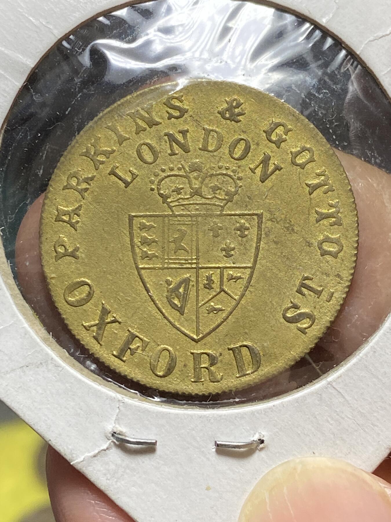 2025年第一百一十九场(总第一百四十五场）外国好品散币(免佣金) 少见品种–英国乔治三世几尼型代币