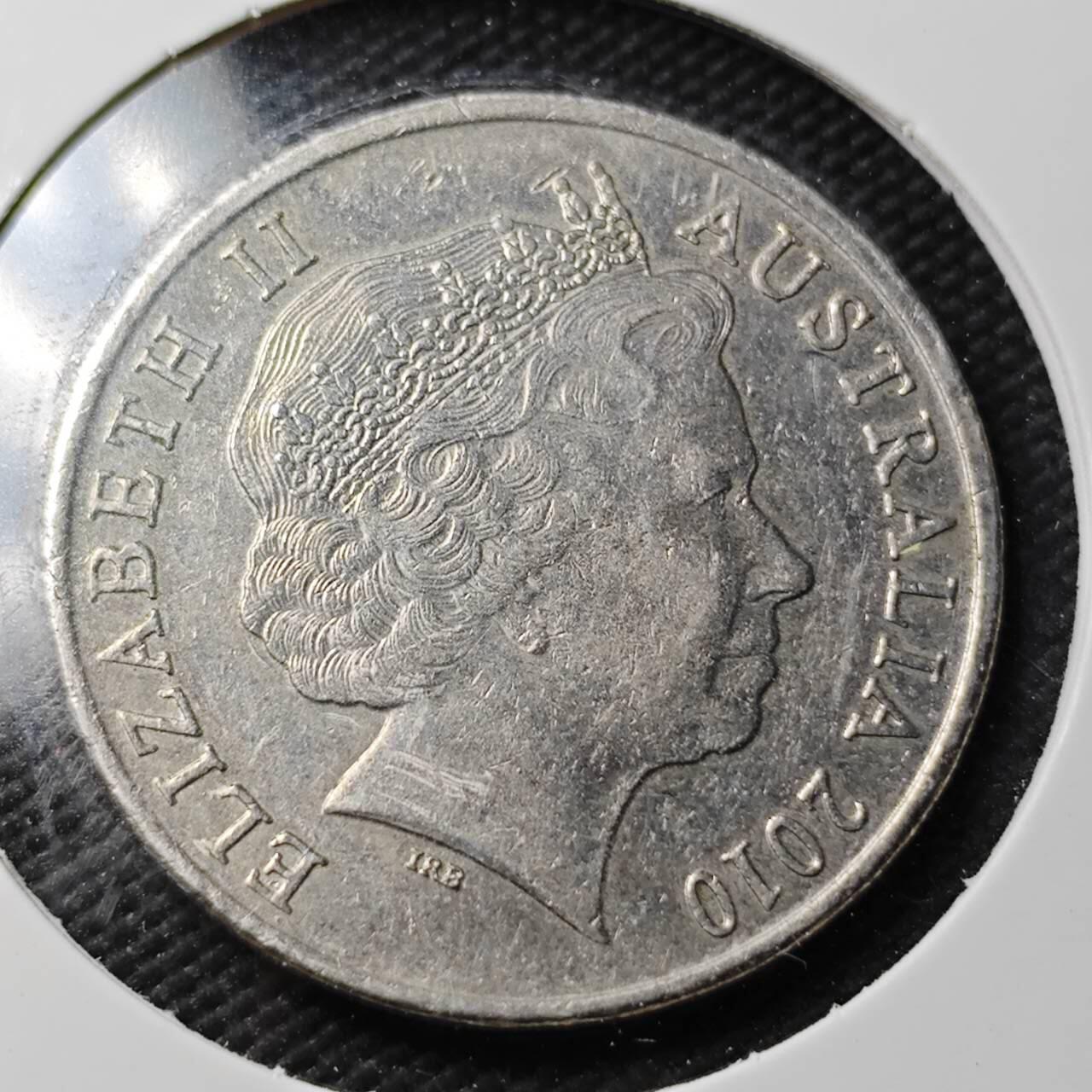 KK钱币收藏小铺  第360场  2月预留时间 周末发货  澳大利亚20分纪念币