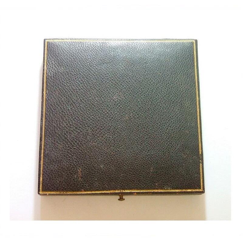 【艺术】著名法国艺术大章 1776年美国华盛顿指挥独立战争高浮雕精制超大铜章 带原盒 68MM 162克