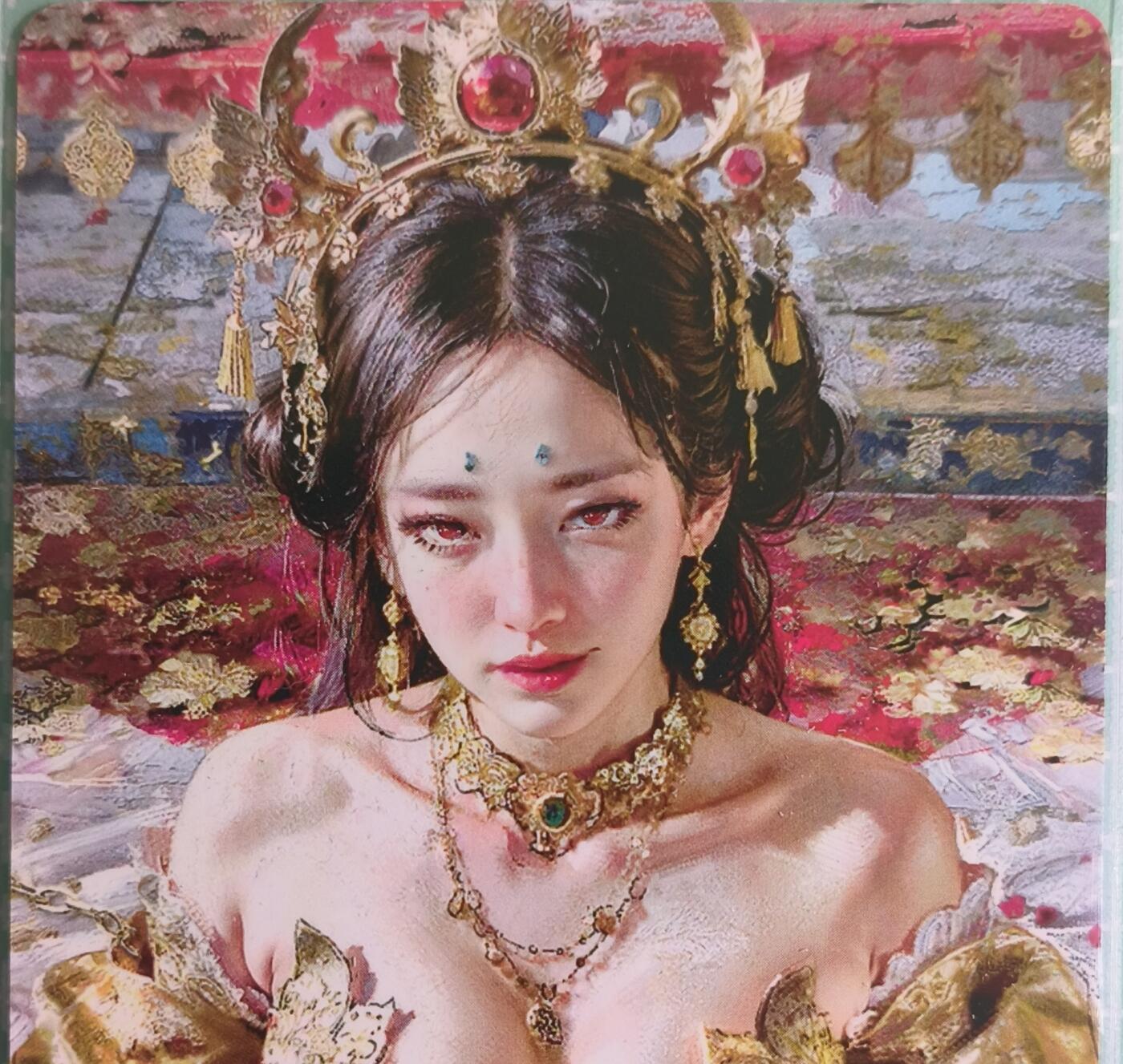 C先生卡牌 第15期 元集纪·刷子签·罐儿签·毒瘤签(持续收拍品中...) 【大头普卡】燎原×刷子《妖姬传》铁扇公主 近景