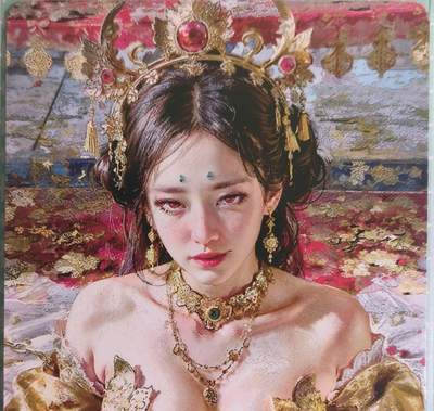 C先生卡牌 第15期 元集纪·刷子签·罐儿签·毒瘤签(持续收拍品中...) - 【大头普卡】燎原×刷子《妖姬传》铁扇公主 近景