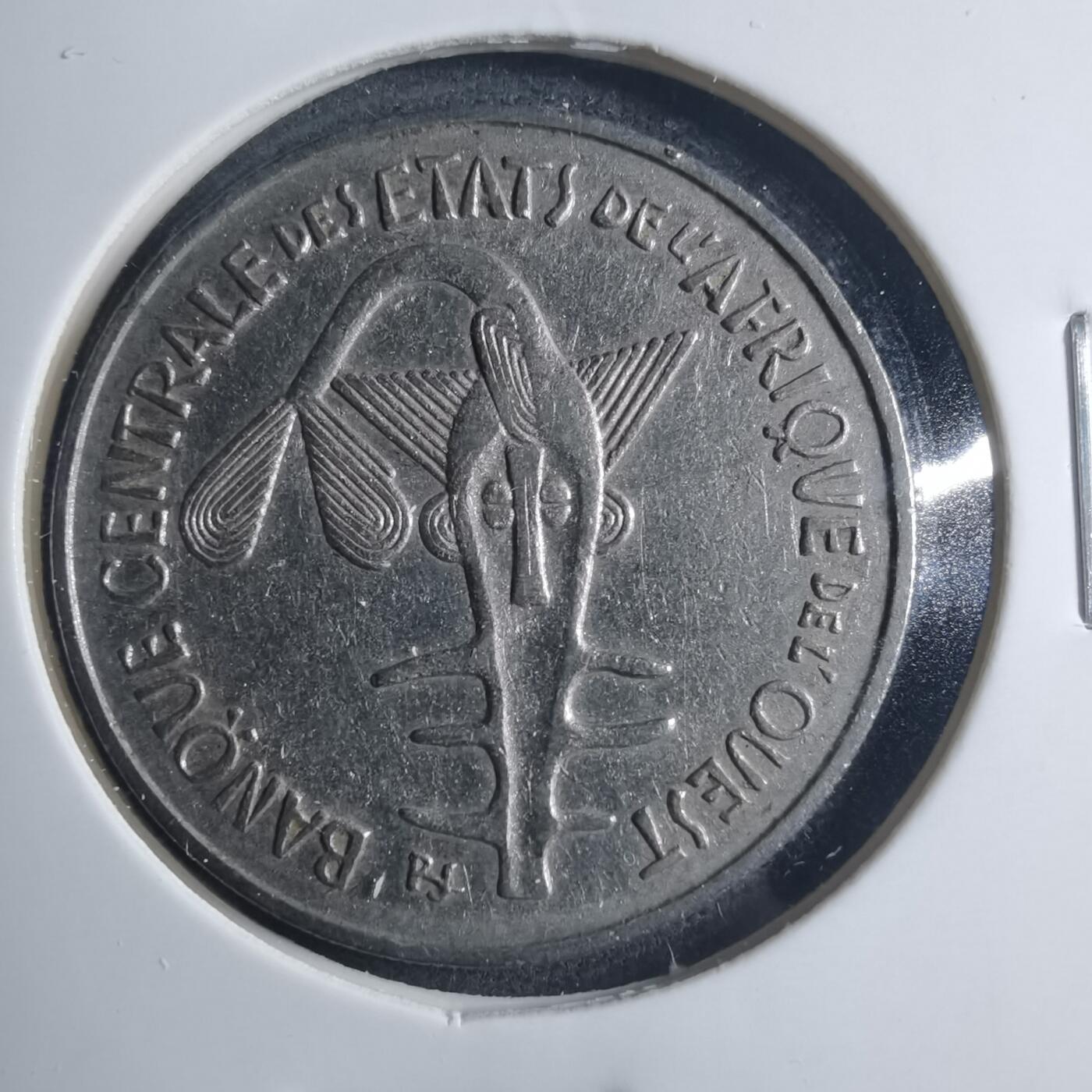 沼泽如烟--第885场 西非1971年100法郎