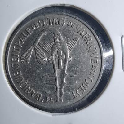 沼泽如烟--第885场 - 西非1971年100法郎