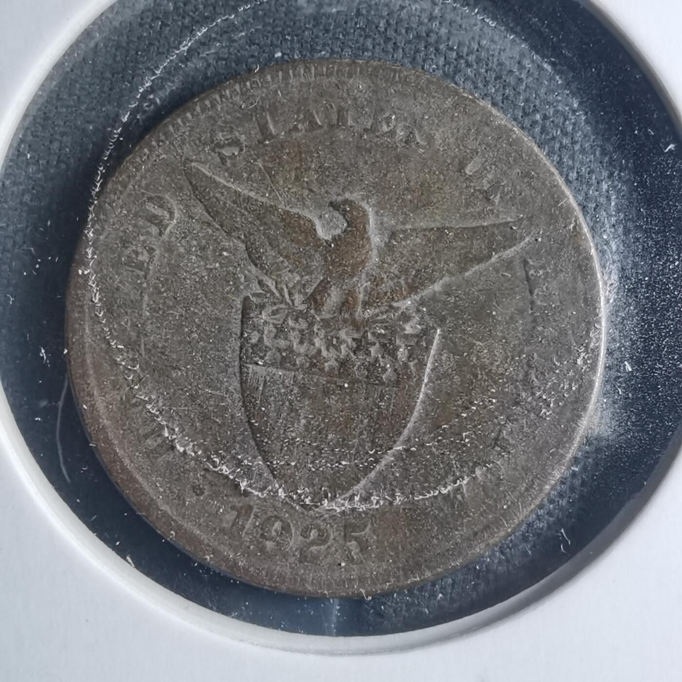 沼泽如烟--第885场 菲律宾1925年五分