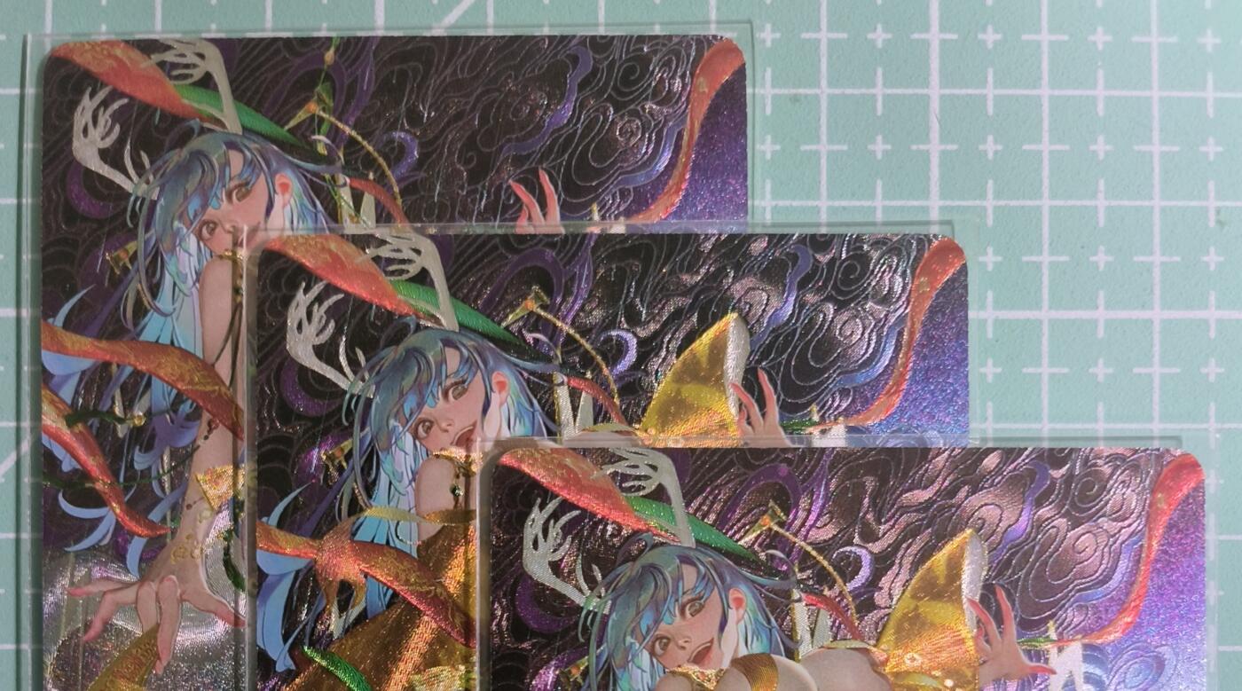 C先生卡牌 第15期 元集纪·刷子签·罐儿签·毒瘤签(持续收拍品中...) 【折光】燎原×罐儿《幻西游》鹿力大仙 三渐变